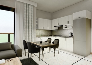 شقة 1 + 1 قيد الإنشاء في أفسالار