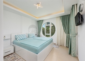 ضمن مجمع سكني عائلي - شقة غرفتين وصالة مفروشة - في افسلار / الانيا 