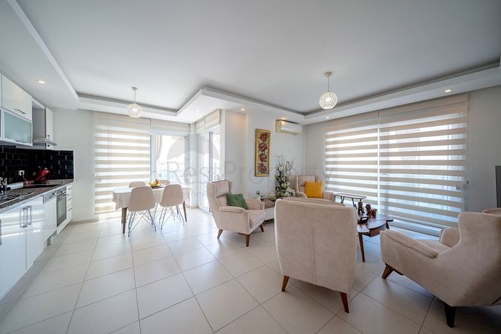 مجمع فاخر - شقة غرفتين وصالة مفروشة -في افسلار / الانيا 