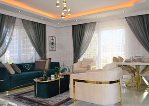 شقة 2+1 مطلة على البحر في منطقة محمودلار