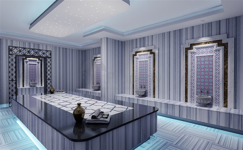 شقة بغرفة نوم واحدة مع إطلالات بانورامية على الجبل في منطقة محمودلار