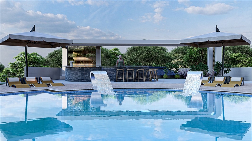 شقة بغرفة نوم واحدة مع إطلالات بانورامية على الجبل في منطقة محمودلار