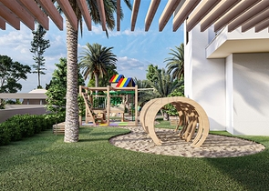 شقة بغرفة نوم واحدة مع إطلالات بانورامية على الجبل في منطقة محمودلار