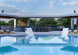 شقة بغرفة نوم واحدة مع إطلالات بانورامية على الجبل في منطقة محمودلار