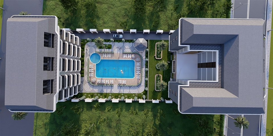 شقة 1+1 في منطقة مريحة في كارجيجاك