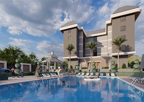 شقة 1+1 في منطقة مريحة في كارجيجاك