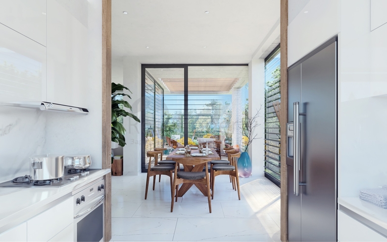 فلل جذابة محاطة بالطبيعة الخصبة