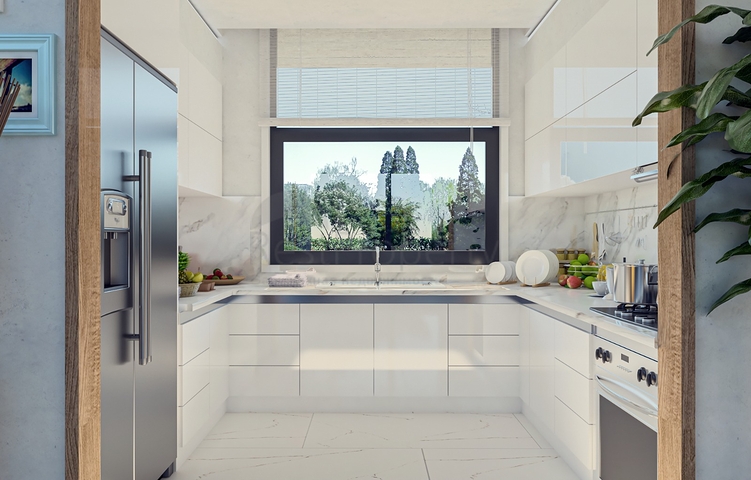 فلل جذابة محاطة بالطبيعة الخصبة