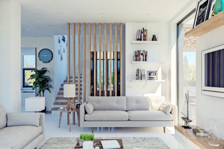 فلل جذابة محاطة بالطبيعة الخصبة