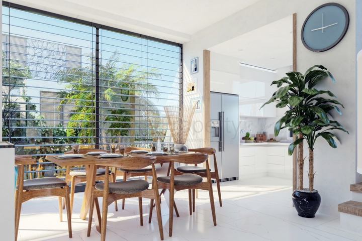 فلل جذابة محاطة بالطبيعة الخصبة