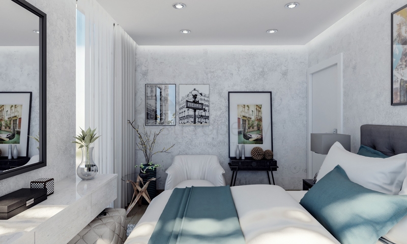 فلل جذابة محاطة بالطبيعة الخصبة