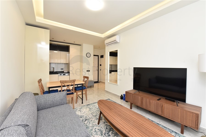 شقة 1+1 في مجمع جديد في منطقة كليوباترا