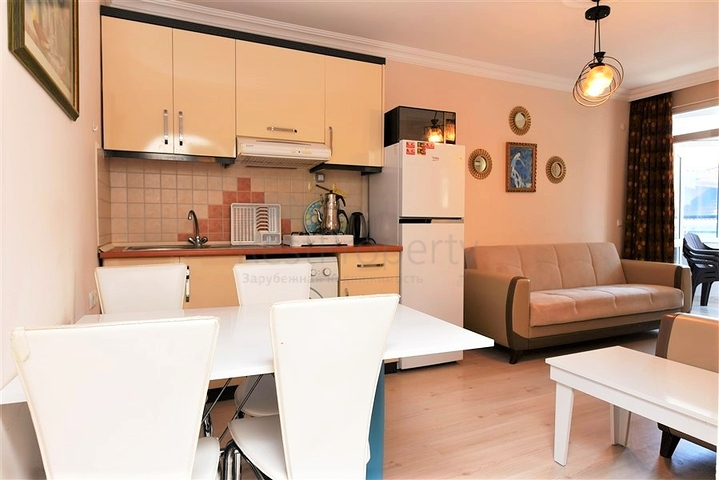 شقة 1+1 في مجمع في منطقة أوبا 