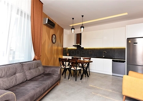 شقة أنيقة 1 + 1 في منطقة شاطئ كليوباترا