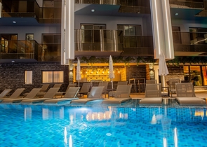 شقة أنيقة 1 + 1 في منطقة شاطئ كليوباترا