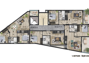 مشروع جديد على بعد 500 متر من شاطئ كليوباترا