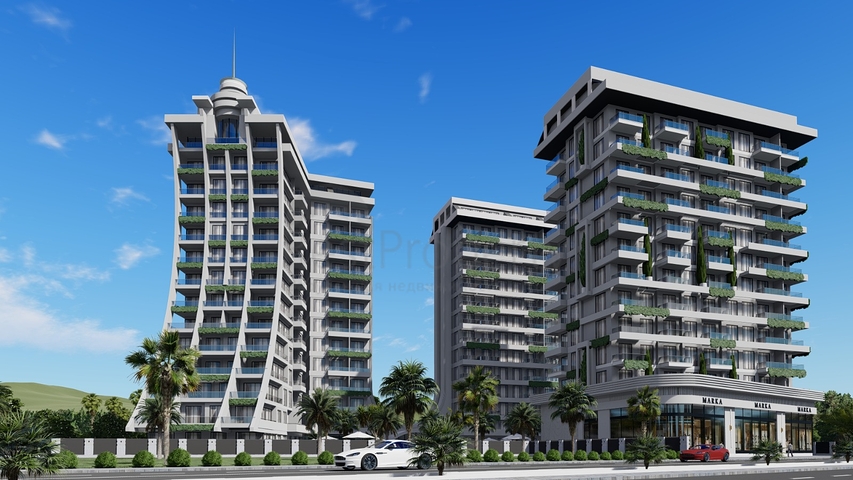 شقة 1+1 للبيع في حي محمودلار