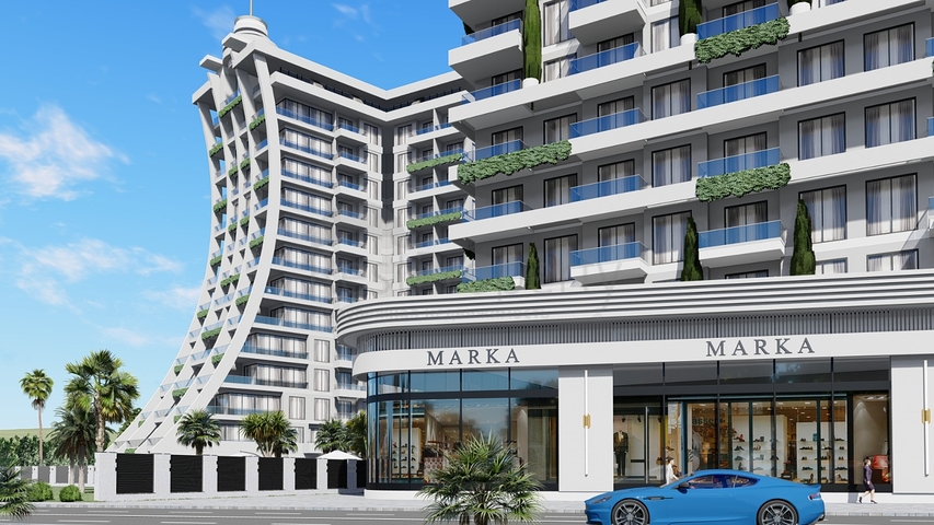 شقة 1+1 للبيع في حي محمودلار