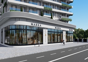 شقة 1+1 في مبنى تم بناؤه حديثا في منطقة محمودلار