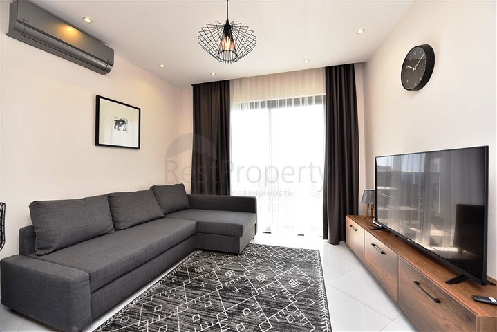 شقة فاخرة 1+1 في منطقة محمودلار