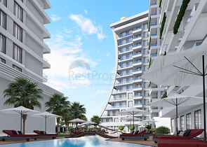 شقة بغرفة نوم واحدة في مجمع جديد