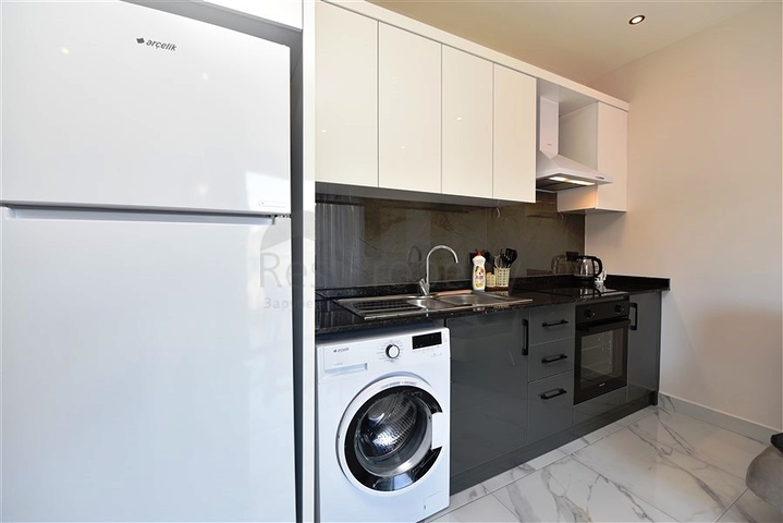 شقة بغرفة نوم واحدة في منطقة ألانيا-أوبا