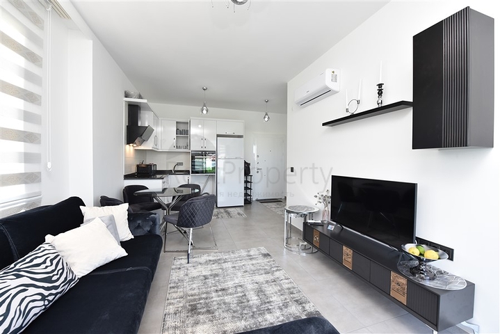 شقق 1+1 في مجمع جديد به بنية تحتية فندقية