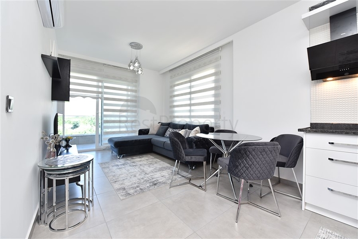 شقق 1+1 في مجمع جديد به بنية تحتية فندقية