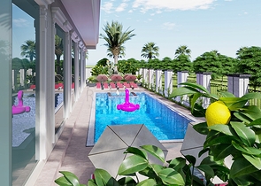 شقة 1+1 في منطقة محمودلار