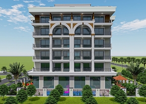 شقة 1+1 في منطقة محمودلار