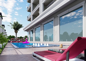 شقة 1+1 في منطقة محمودلار