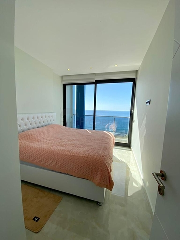 اطلالة بحر ساحرة - شقة ضمن مجمع فاخر -2 غرفة وصالة -في مهموتلار / الانيا 