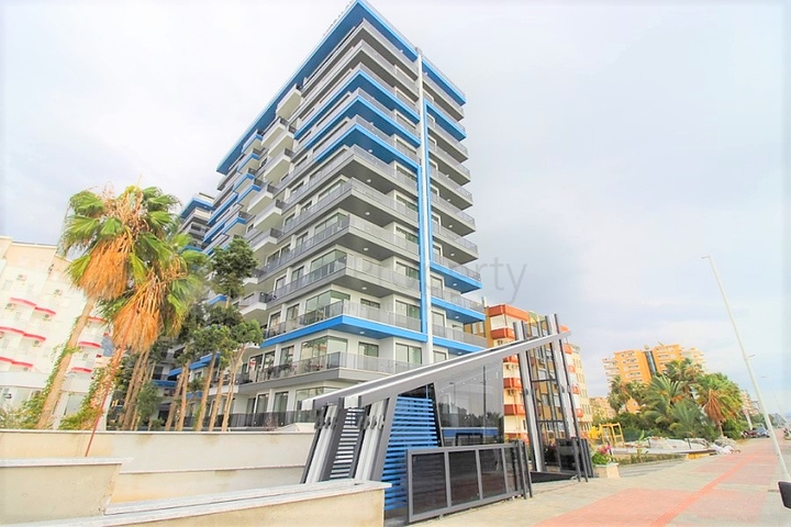 اطلالة بحر ساحرة - شقة ضمن مجمع فاخر -2 غرفة وصالة -في مهموتلار / الانيا 