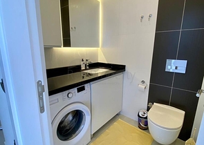 اطلالة بحر ساحرة - شقة ضمن مجمع فاخر -2 غرفة وصالة -في مهموتلار / الانيا 