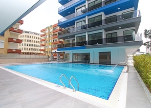 اطلالة بحر ساحرة - شقة ضمن مجمع فاخر -2 غرفة وصالة -في مهموتلار / الانيا 