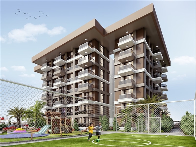 مجمع جديد قيد الإنشاء في منطقة واعدة في غازي باشا