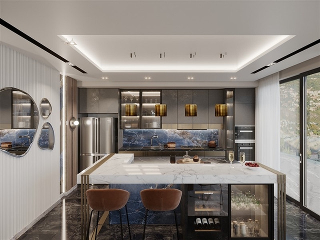 فيلا بريميوم 4 + 1 في وسط ألانيا