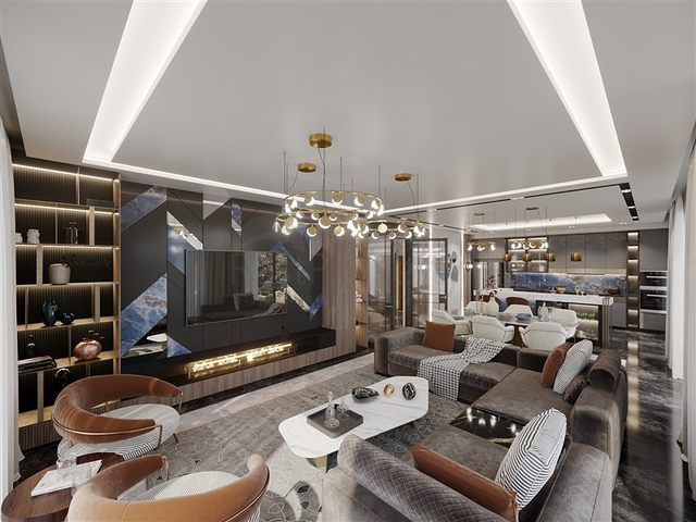 فيلا بريميوم 4 + 1 في وسط ألانيا