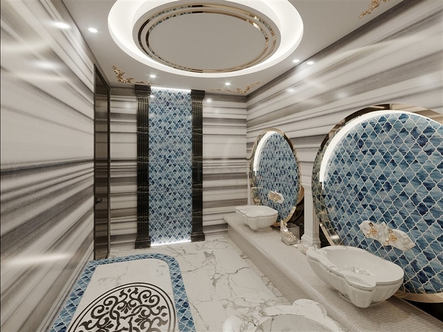 فيلا بريميوم 4 + 1 في وسط ألانيا