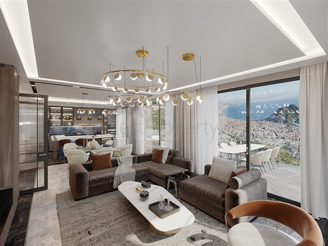 فيلا بريميوم 4 + 1 في وسط ألانيا