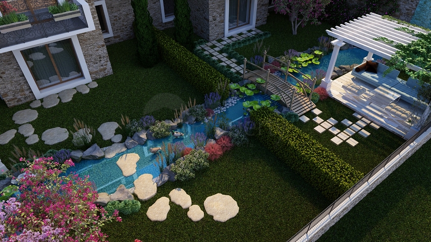 مشروع استثماري محاط بالطبيعة