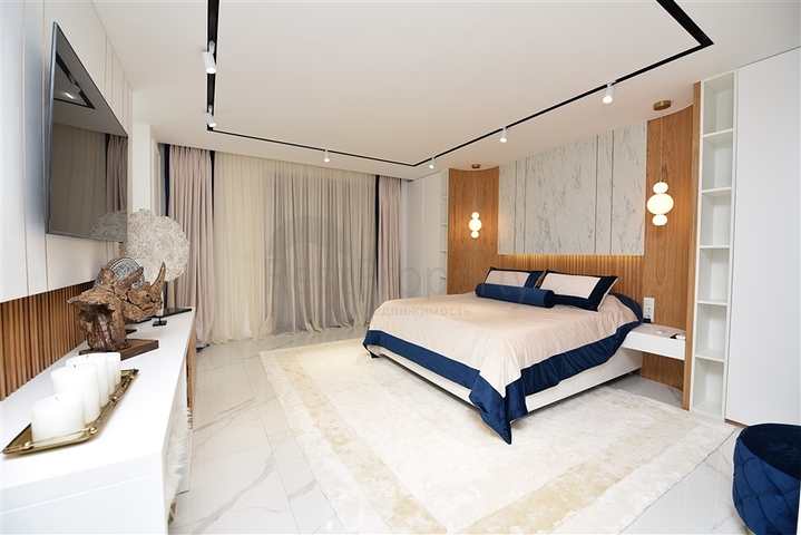 شقة فاخرة 4 + 1 في مجمع ألانيا المرموق