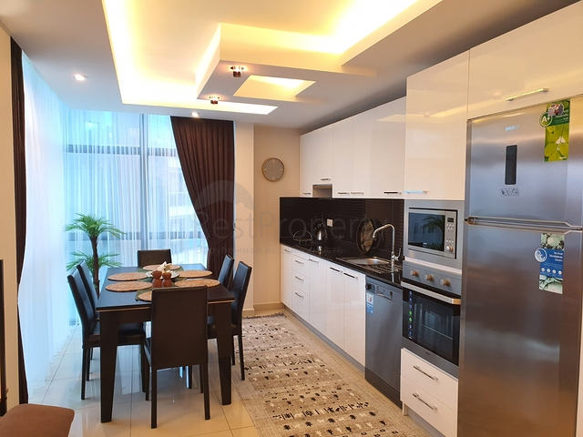 شقة 2+1 مطلة على البحر في منطقة جيكجيلي