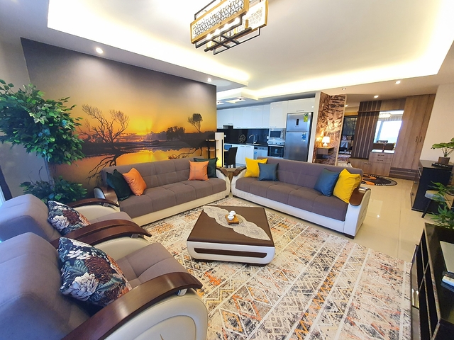 شقة 2+1 مطلة على البحر في منطقة جيكجيلي