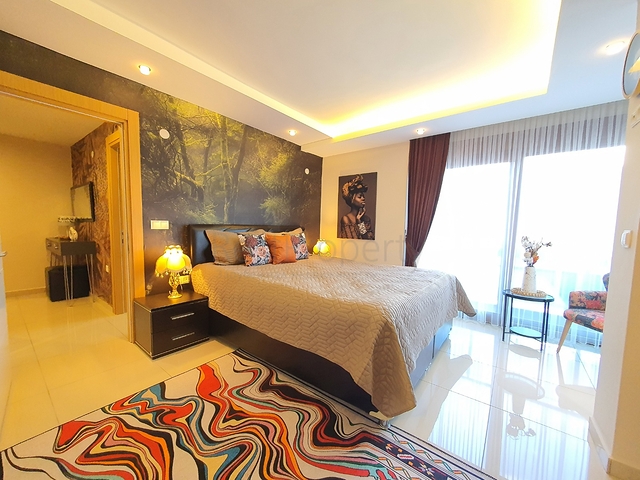 شقة 2+1 مطلة على البحر في منطقة جيكجيلي