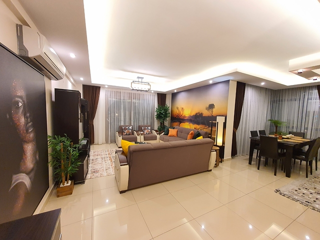 شقة 2+1 مطلة على البحر في منطقة جيكجيلي