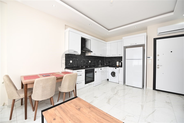 شقة بغرفة نوم واحدة في مبنى جديد على بعد 250 متر من البحر الأبيض المتوسط