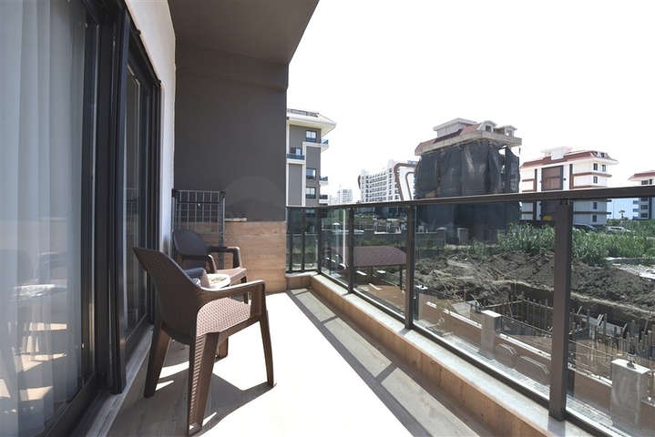 شقة بغرفة نوم واحدة في مبنى جديد على بعد 250 متر من البحر الأبيض المتوسط