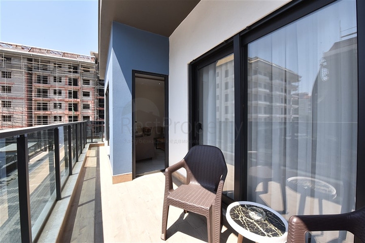 شقة بغرفة نوم واحدة في مبنى جديد على بعد 250 متر من البحر الأبيض المتوسط