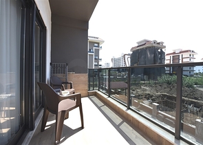 شقة بغرفة نوم واحدة في مبنى جديد على بعد 250 متر من البحر الأبيض المتوسط